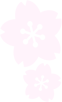 桜の花のデザイン